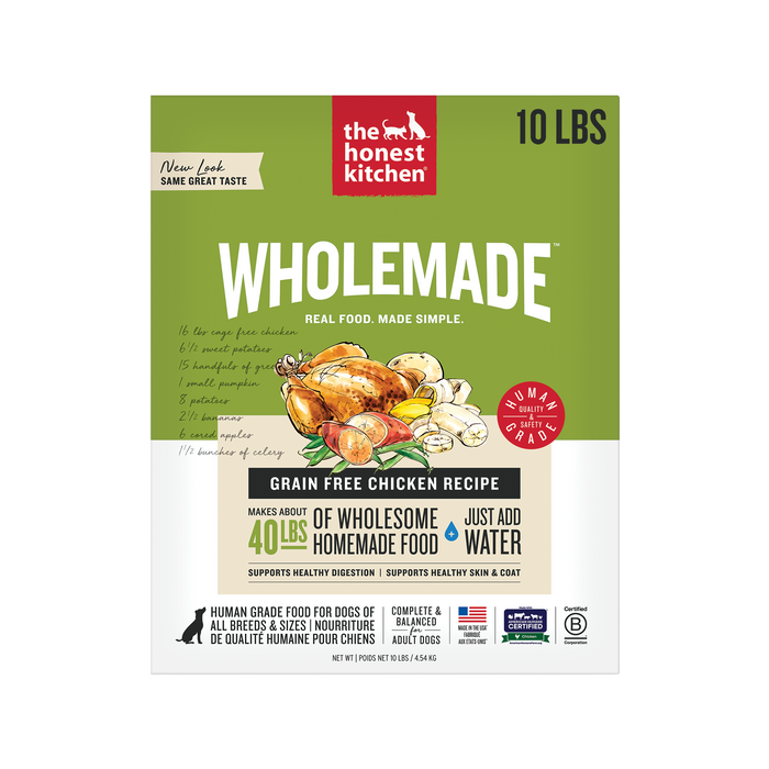 The Honest Kitchen Grain Free Chicken Recipe Dehydrated Dog Food