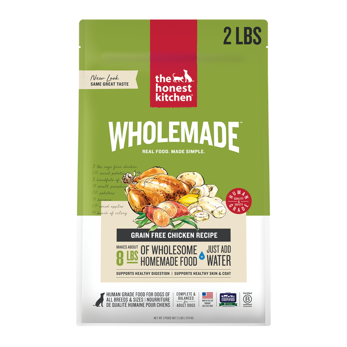 The Honest Kitchen Grain Free Chicken Recipe Dehydrated Dog Food