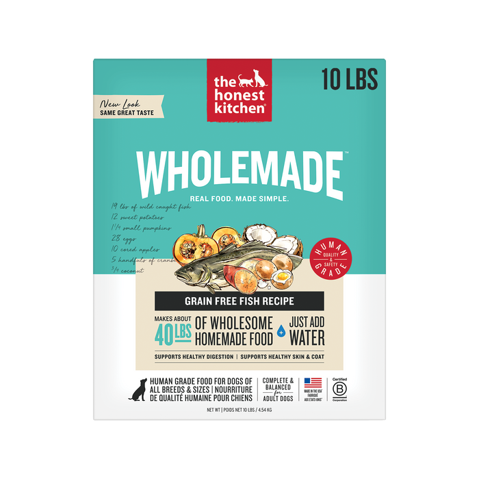 The Honest Kitchen Grain Free Fish Recipe Dehydrated Dog Food