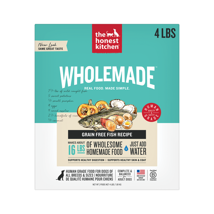 The Honest Kitchen Grain Free Fish Recipe Dehydrated Dog Food