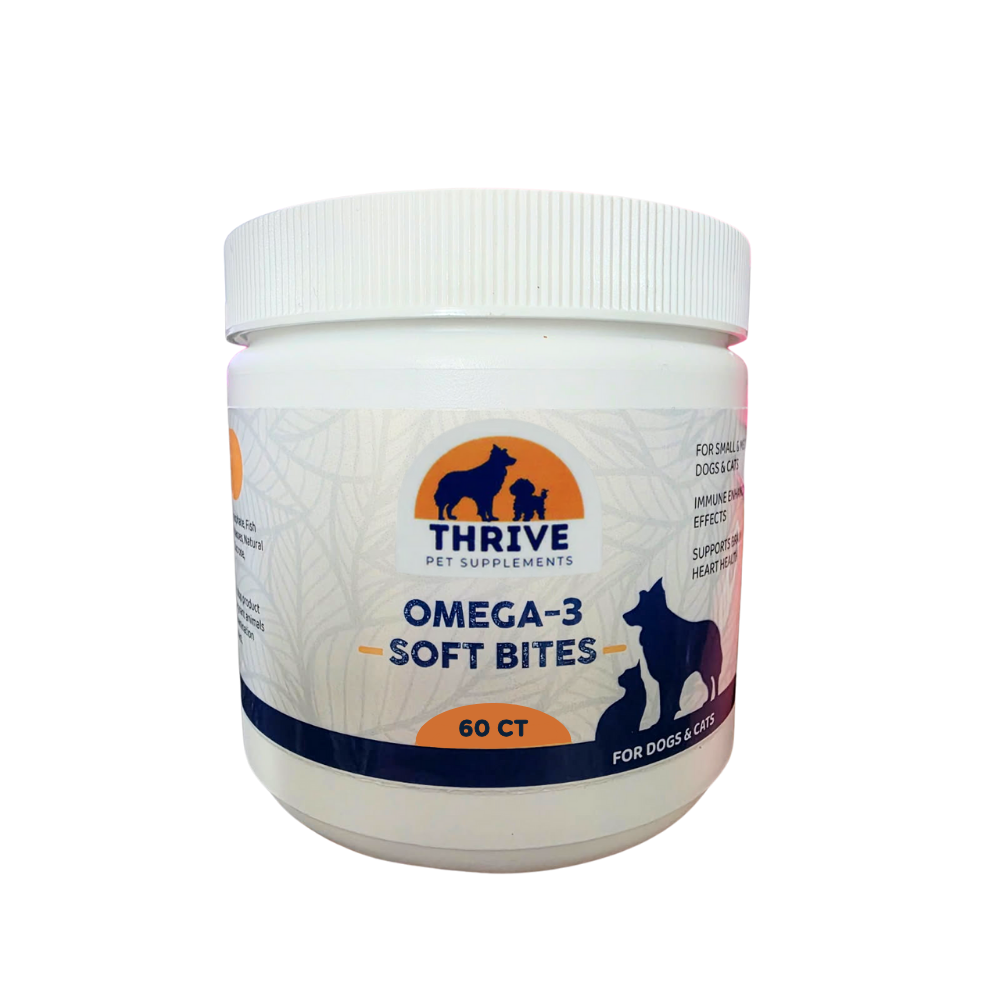 Thrive Pet Supplements Omega-3 Soft Bites Dog & Cat Chews
