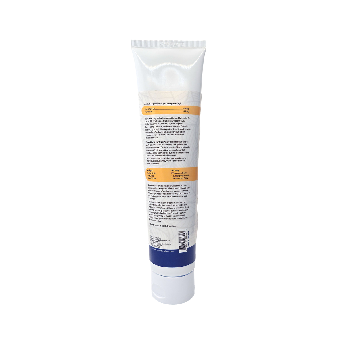 Thrive Pet Supplements Hairball Paw Gel for Cats