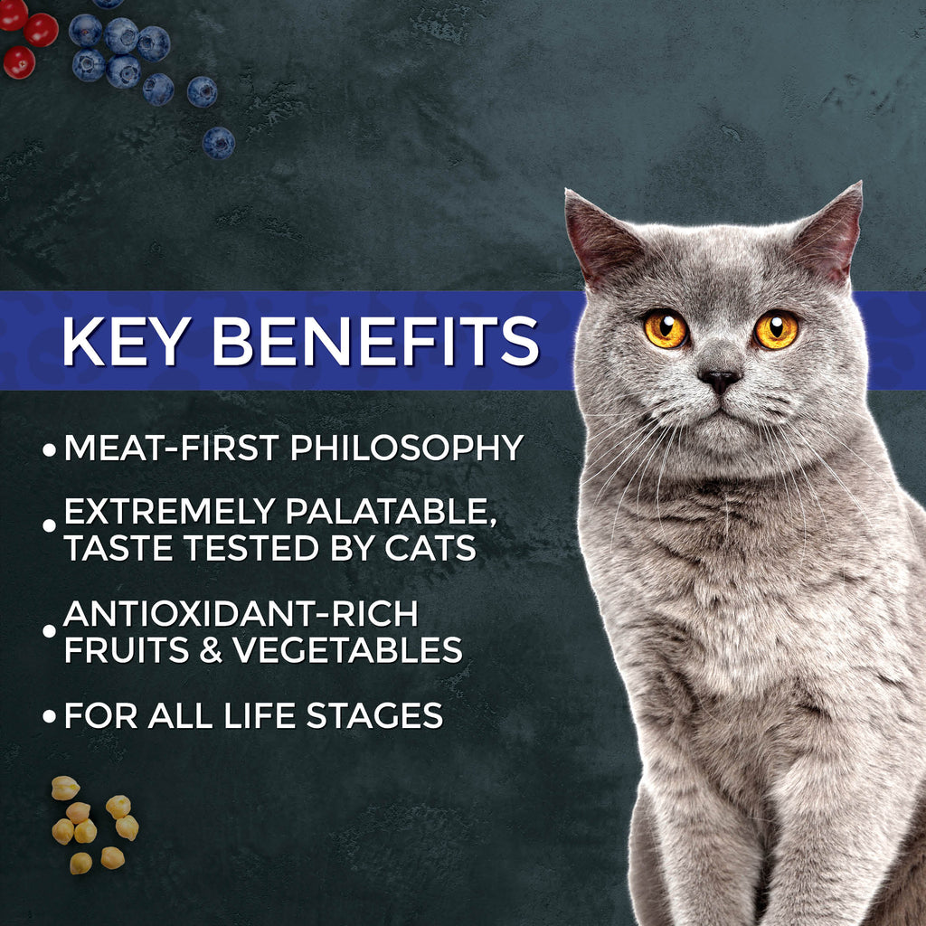 Fussie Cat Market Fresh Grain Free Tuna Recipe Dry Cat Food