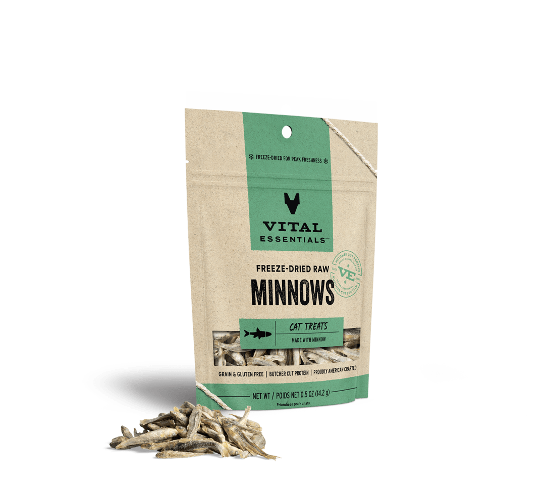 Vital Essentials Freeze-Dried Minnows Cat Treats