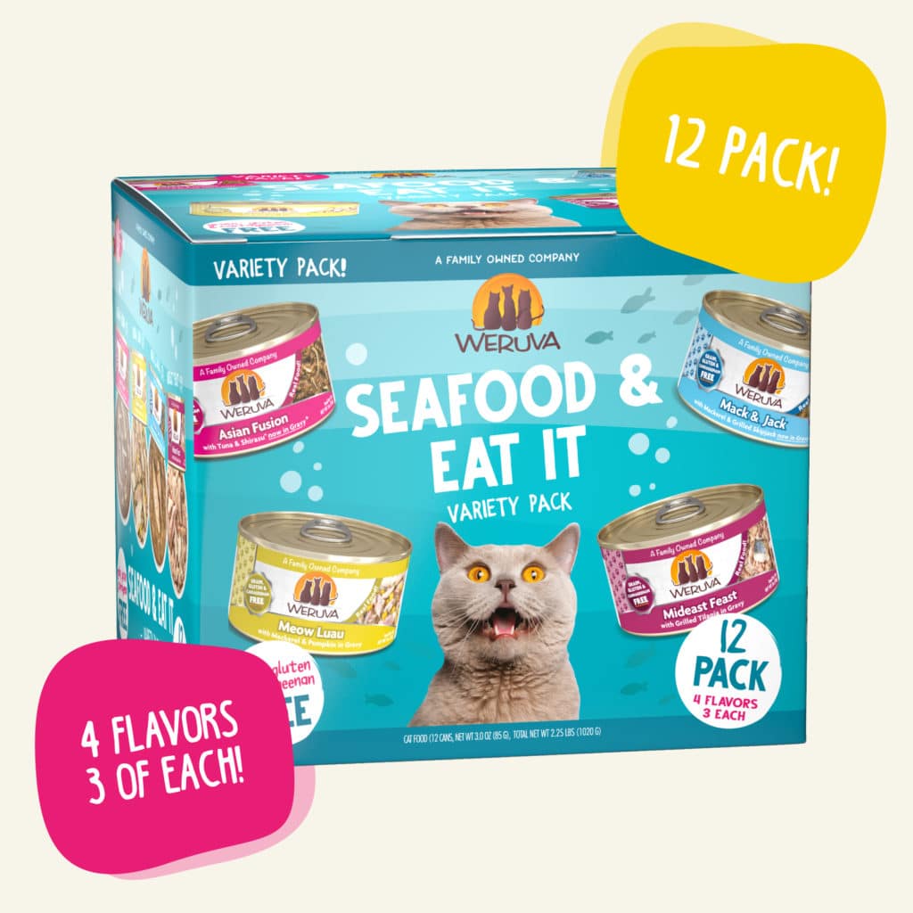 Weruva Seafood & Eat It! Classic Canned Variety Pack