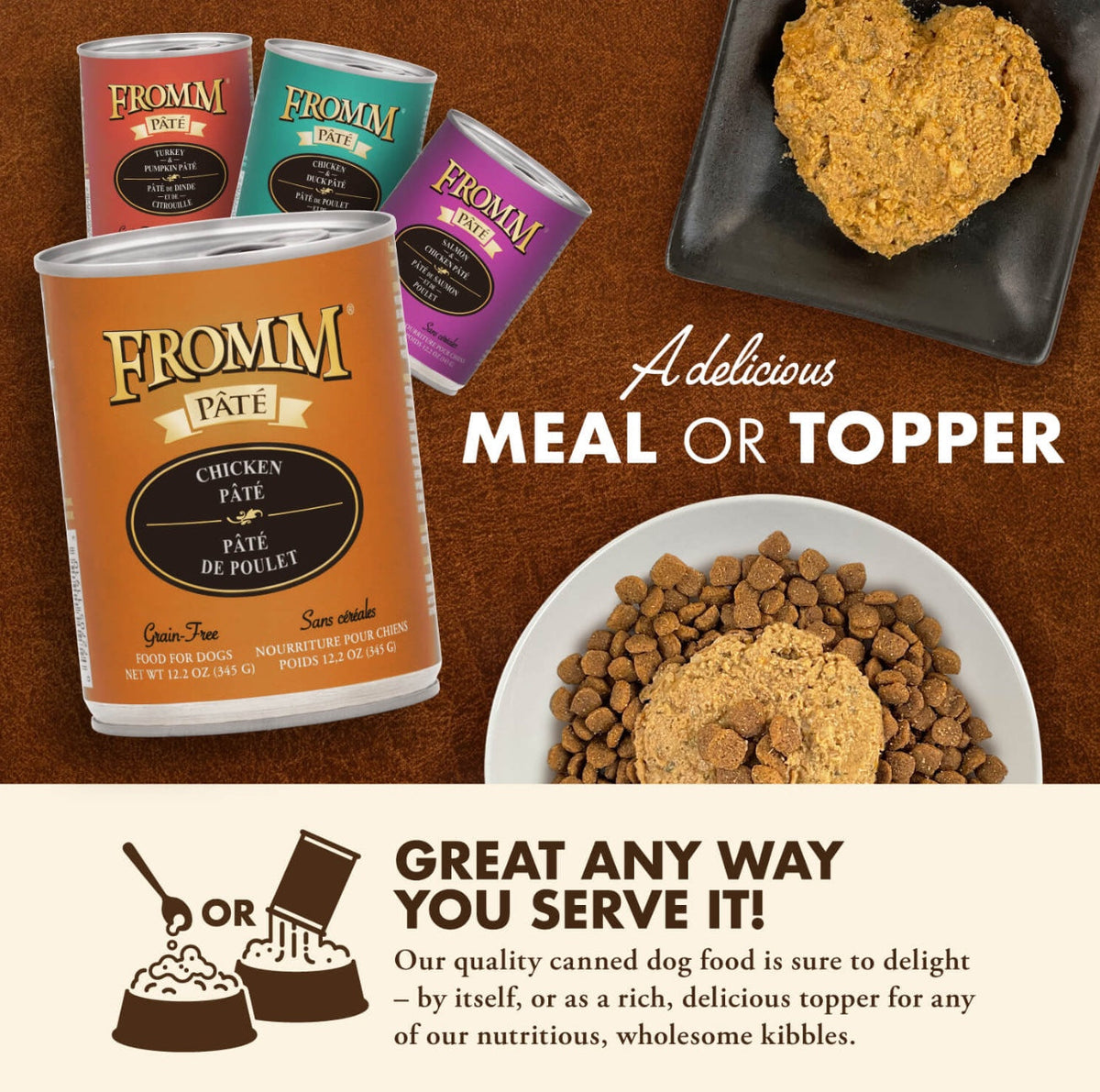 Fromm Chicken Pâté Canned Food for Dogs
