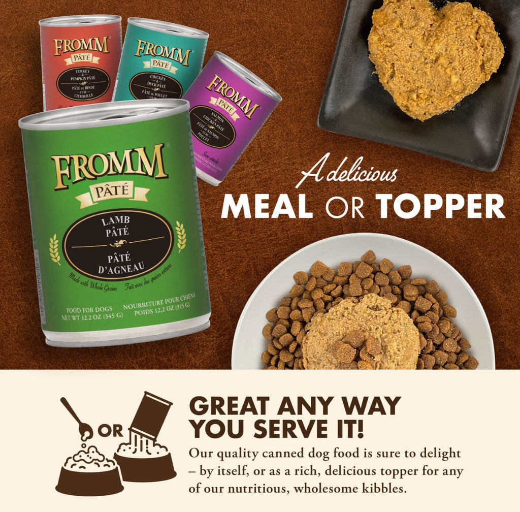 Fromm Lamb Pâté Canned Food for Dogs