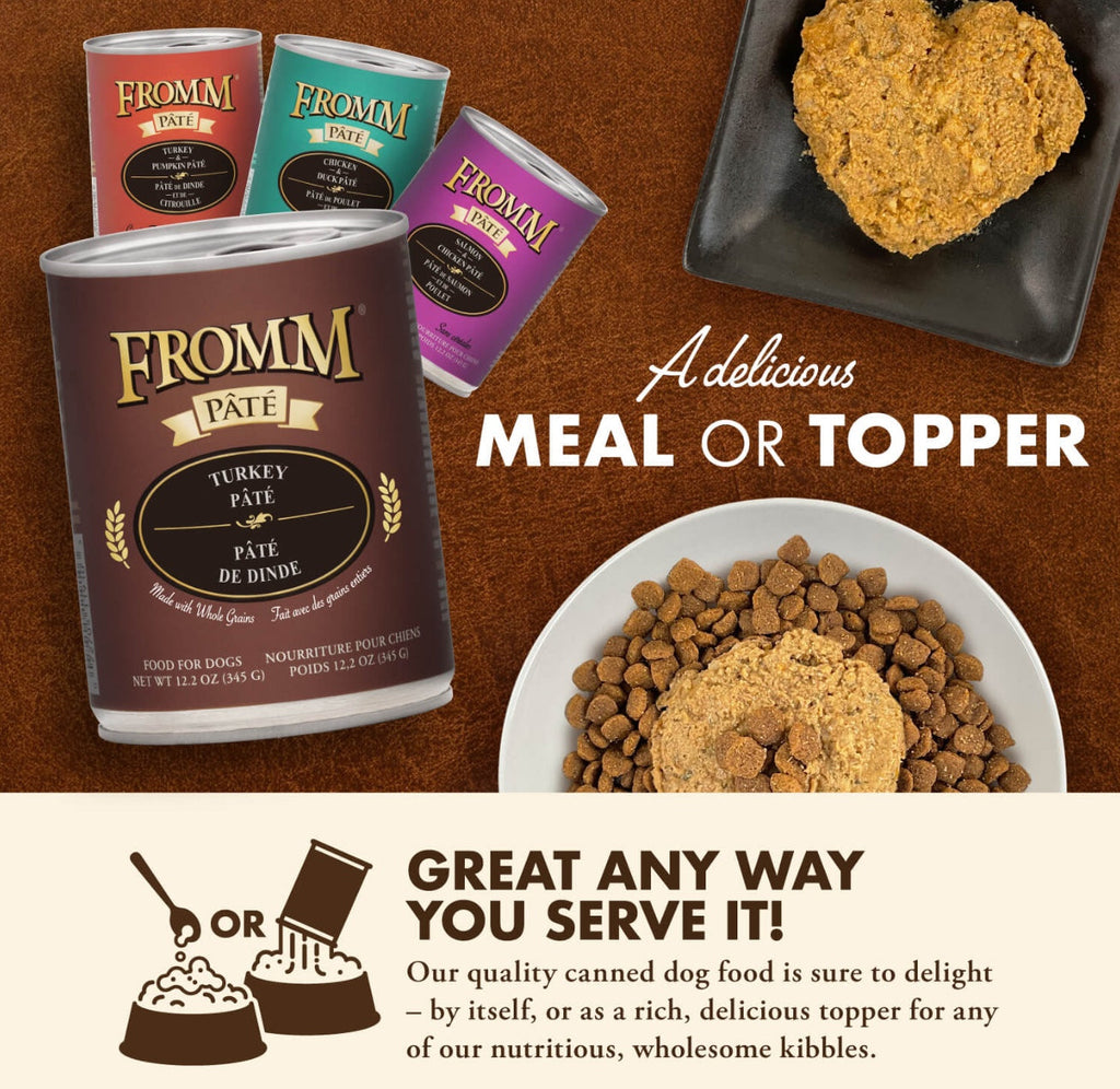Fromm Turkey Pâté Canned Food for Dogs