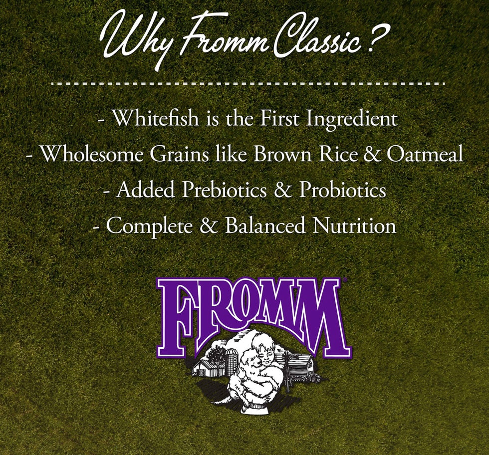 Fromm Classic Adult Whitefish & Rice Recipe Dry Dog Food