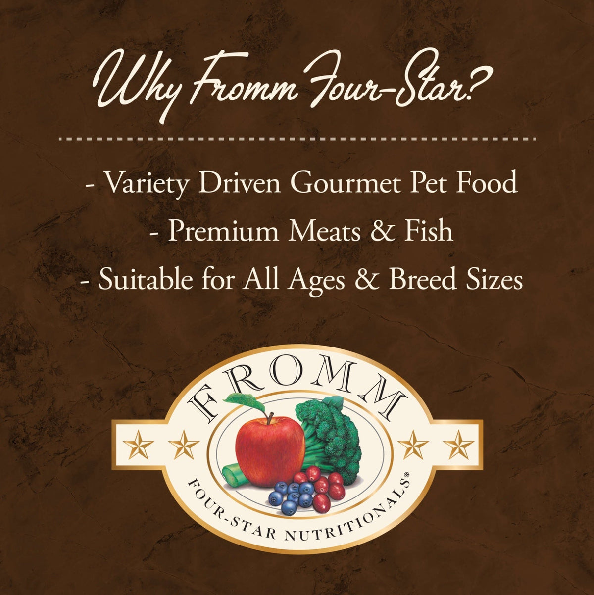 Fromm Four-Star Nutritionals Chicken Ã La Veg Food for Dogs