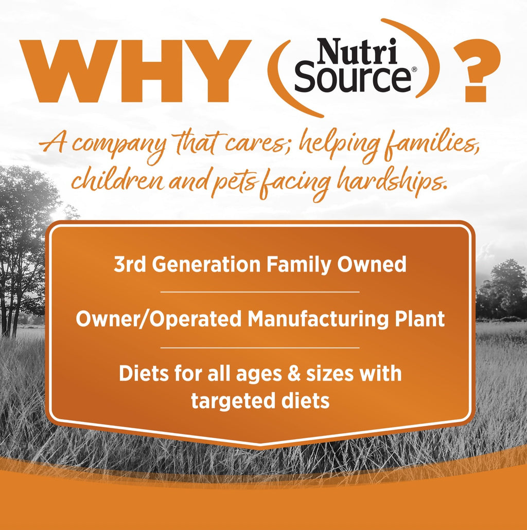 NutriSource Lamb Meal and Peas Formula Grain Free Dry Dog Food