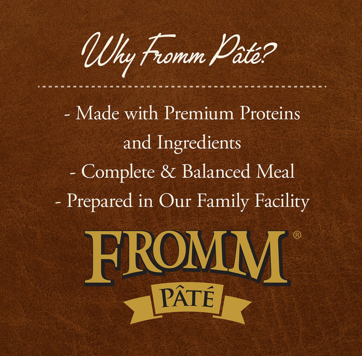 Fromm Venison & Beef Pâté Canned Food for Dogs