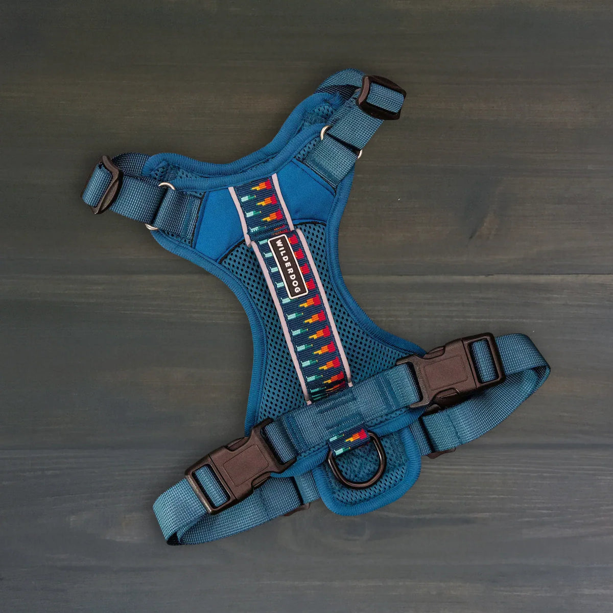 Wilderdog Dog Harness, Pacific Blue
