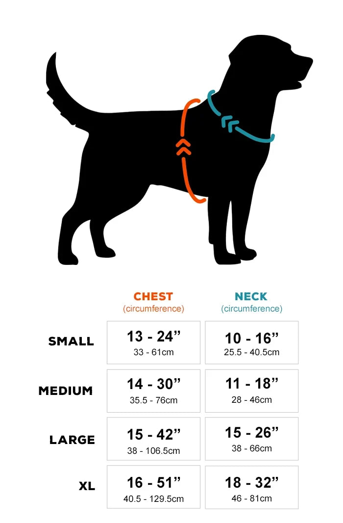 Wilderdog Dog Harness, Black
