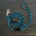 Wilderdog Quick Clip Dog Rope Leash, Pacific Blue