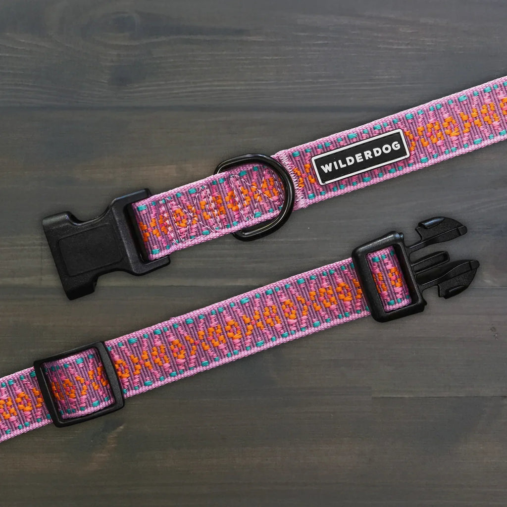 Wilderdog Ultralight Dog Collar, Lilac
