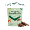 Woof Bite n' Brush Chicken Dental Chew Toy Refills