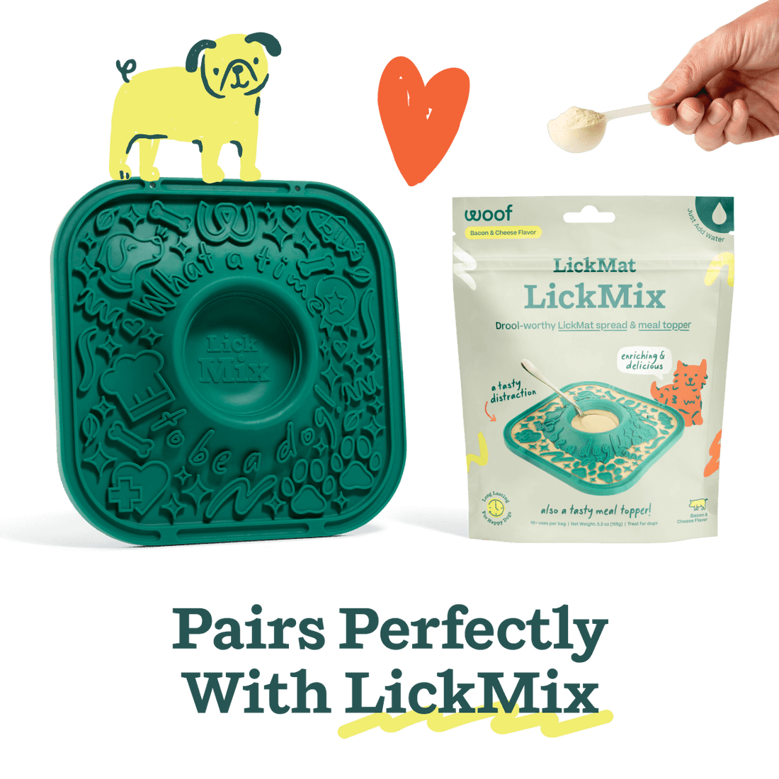Woof Lickmat Slow Feeder