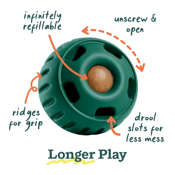 Woof Pupsicle Blue Dog Treat Toy