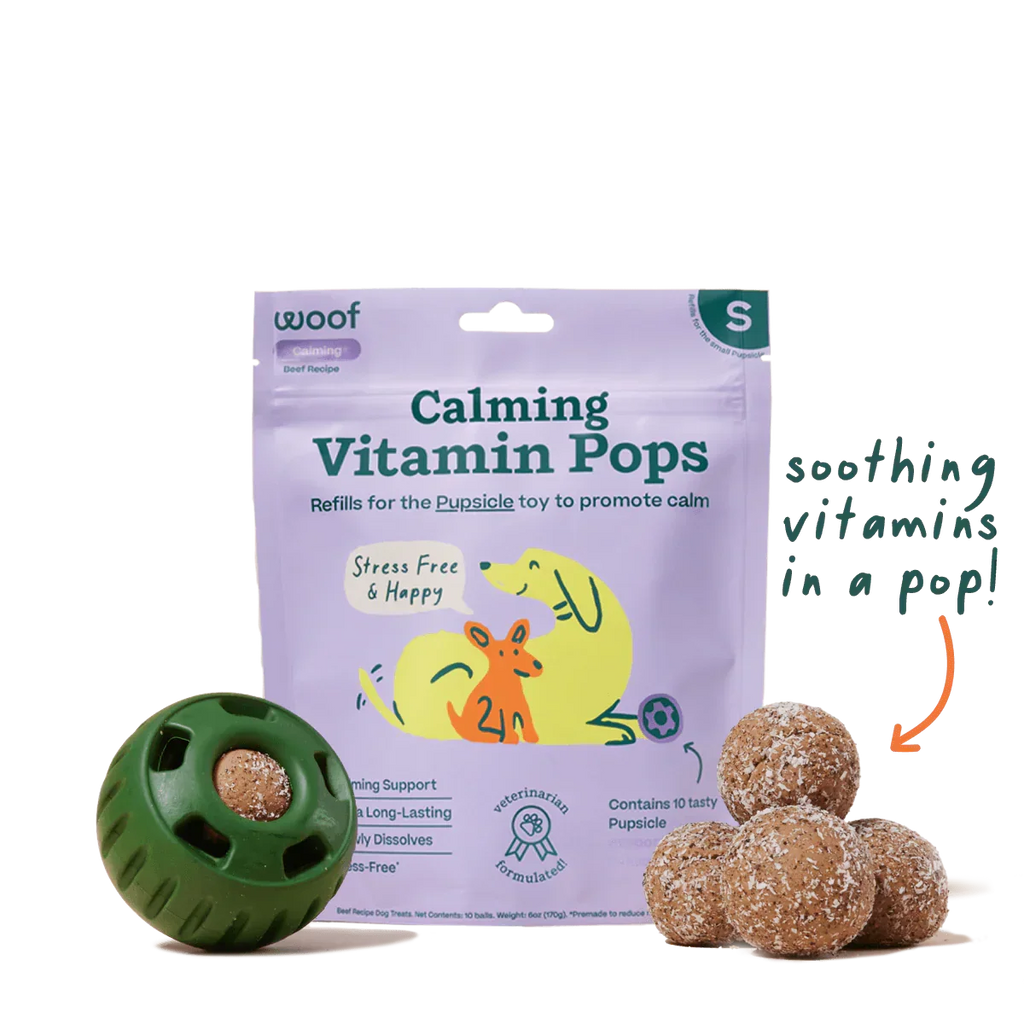 Woof Pupsicle Pops Calming Recipe Dog Treat