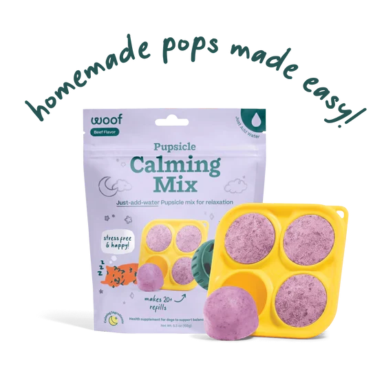 Woof Calming Pupsicle Mix Lickable Dog Treats
