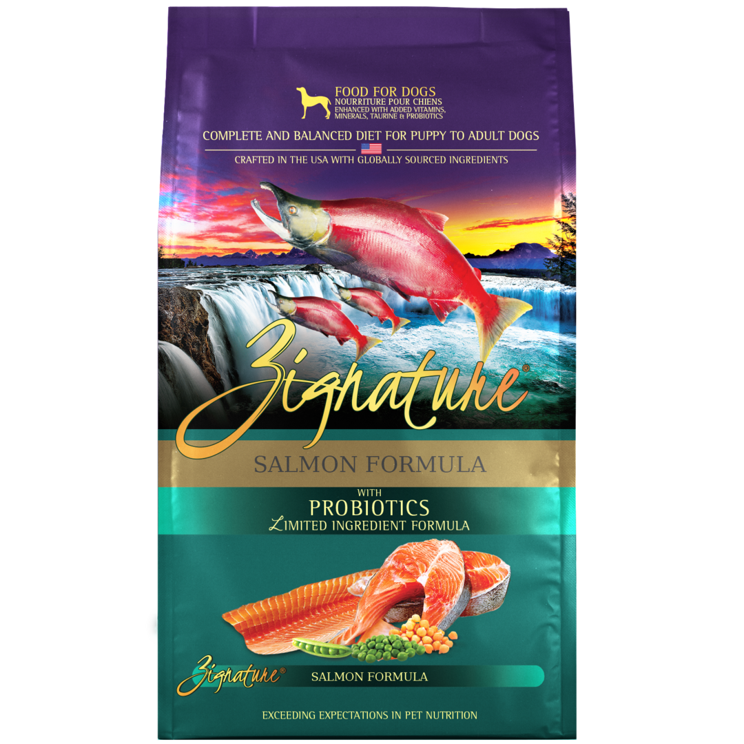 Zignature Limited Ingredient Diet Grain Free Salmon Recipe Dry Dog Food