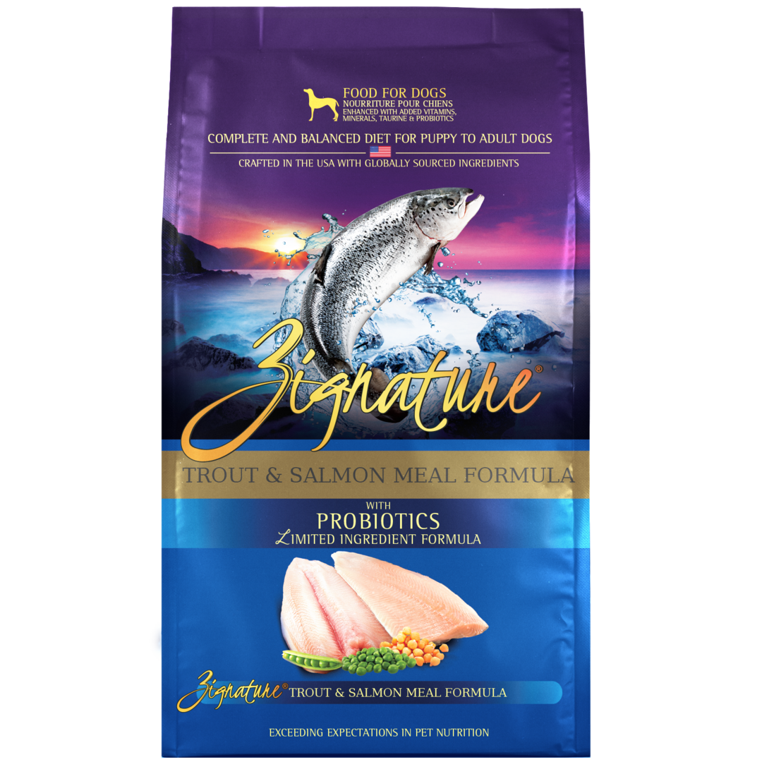 Zignature Trout & Salmon Meal Formula Dry Dog Food