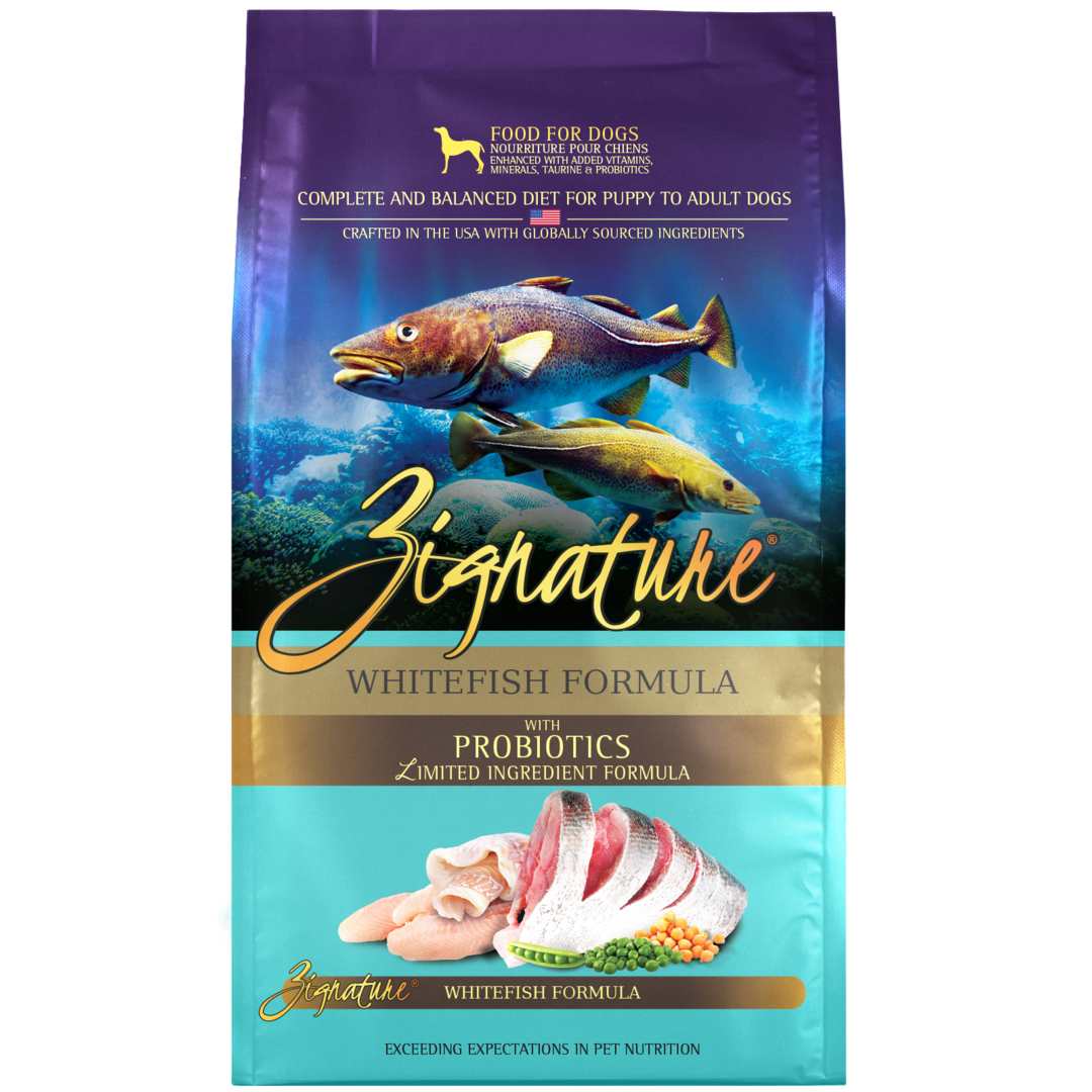 Zignature Limited Ingredient Diet Grain Free Whitefish Recipe Dry Dog Food