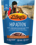 Zukes Hip Action Peanut Butter and Oats Dog Treats with Glucosamine and  Chondroitin