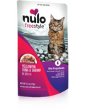 Nulo Freestyle Yellowfin, Tuna, and Shrimp in Broth Cat Food Topper