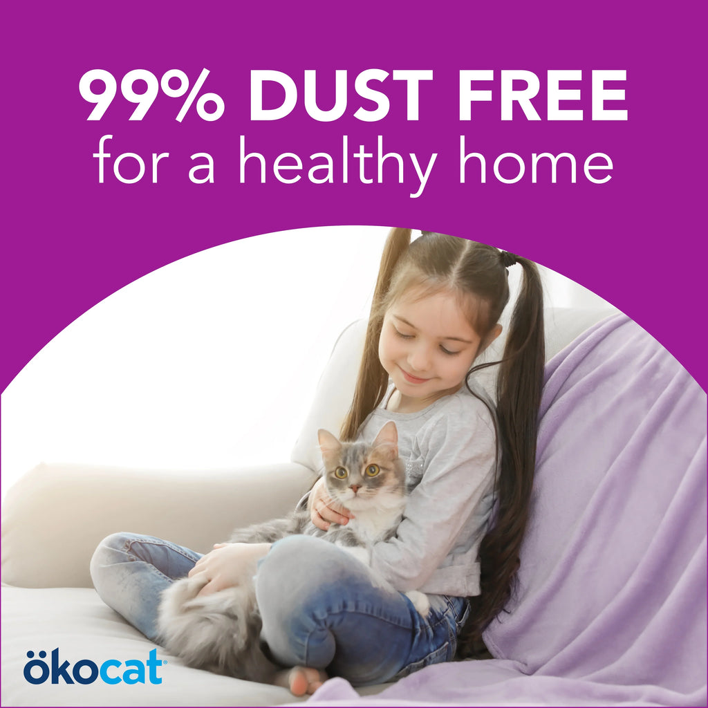 ökocat Low Tracking Mini-Pellets Clumping Wood Cat Litter