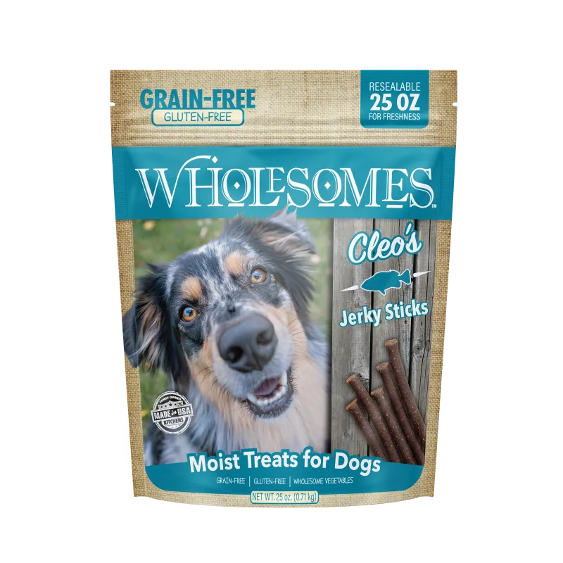 Wholesomes Cleo's Fish Jerky Dog Treats