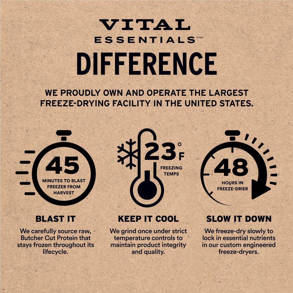 Vital Essentials Freeze Dried Beef Soft Nibs Dog Food