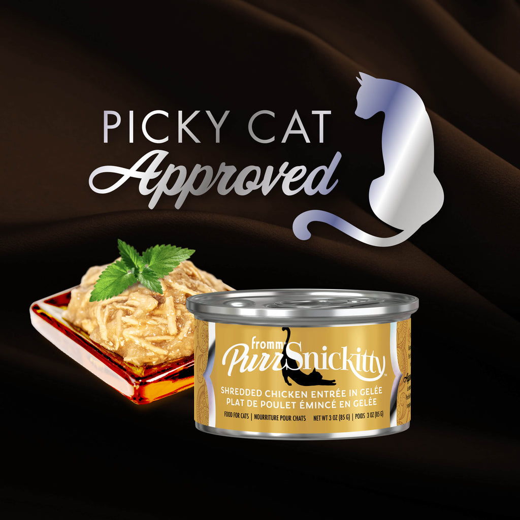 Fromm PurrSnickitty Shredded Chicken Entree Canned Cat Food