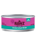 RAWZ Shredded Chicken & Duck Recipe Canned Cat Food