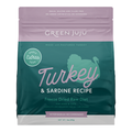 Green Juju Extras Freeze-Dried Raw Turkey & Sardine Recipe for Dogs & Cats