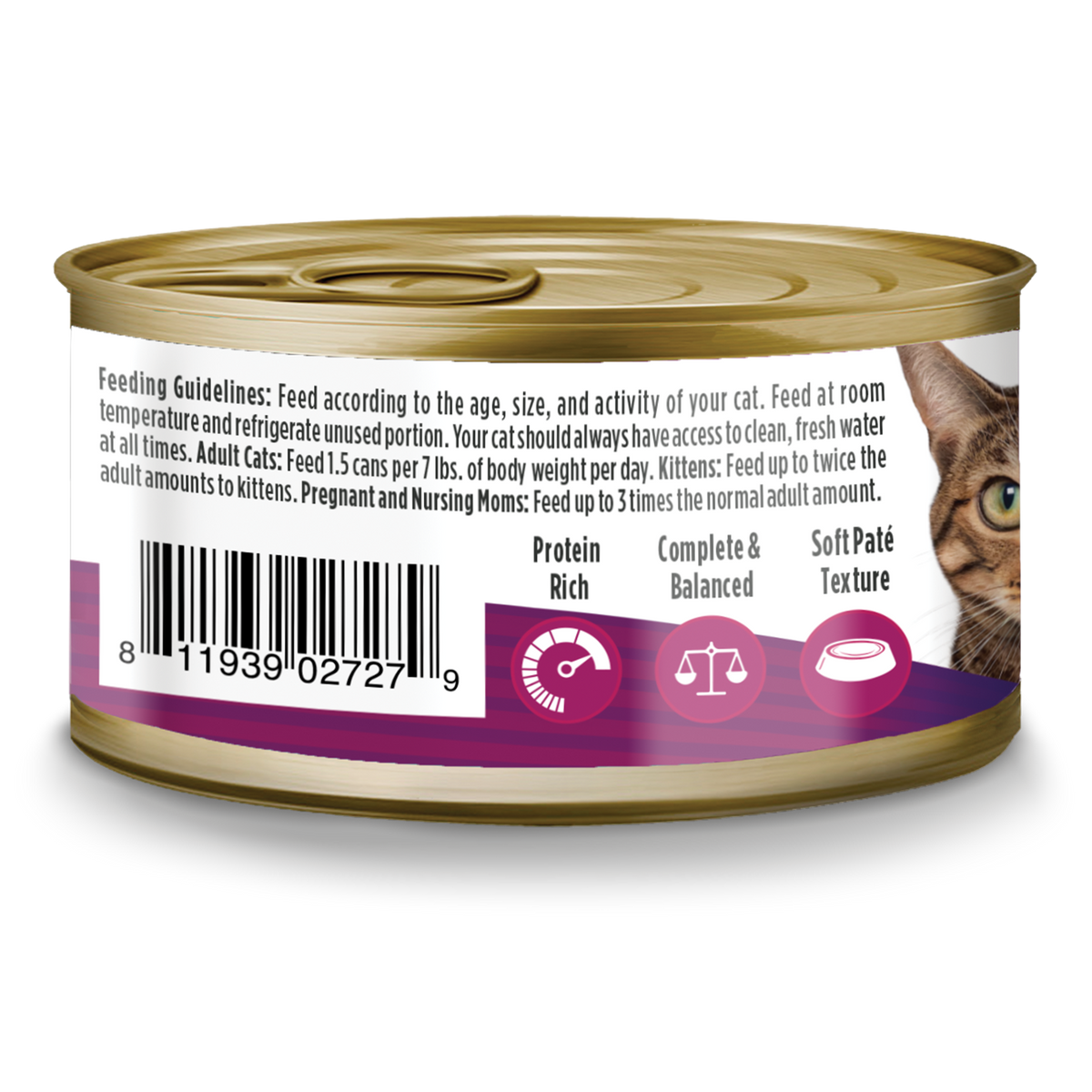 Nulo Freestyle Cat & Kitten Yellowfin Tuna & Shrimp Smooth Pate in Broth Canned Cat Food