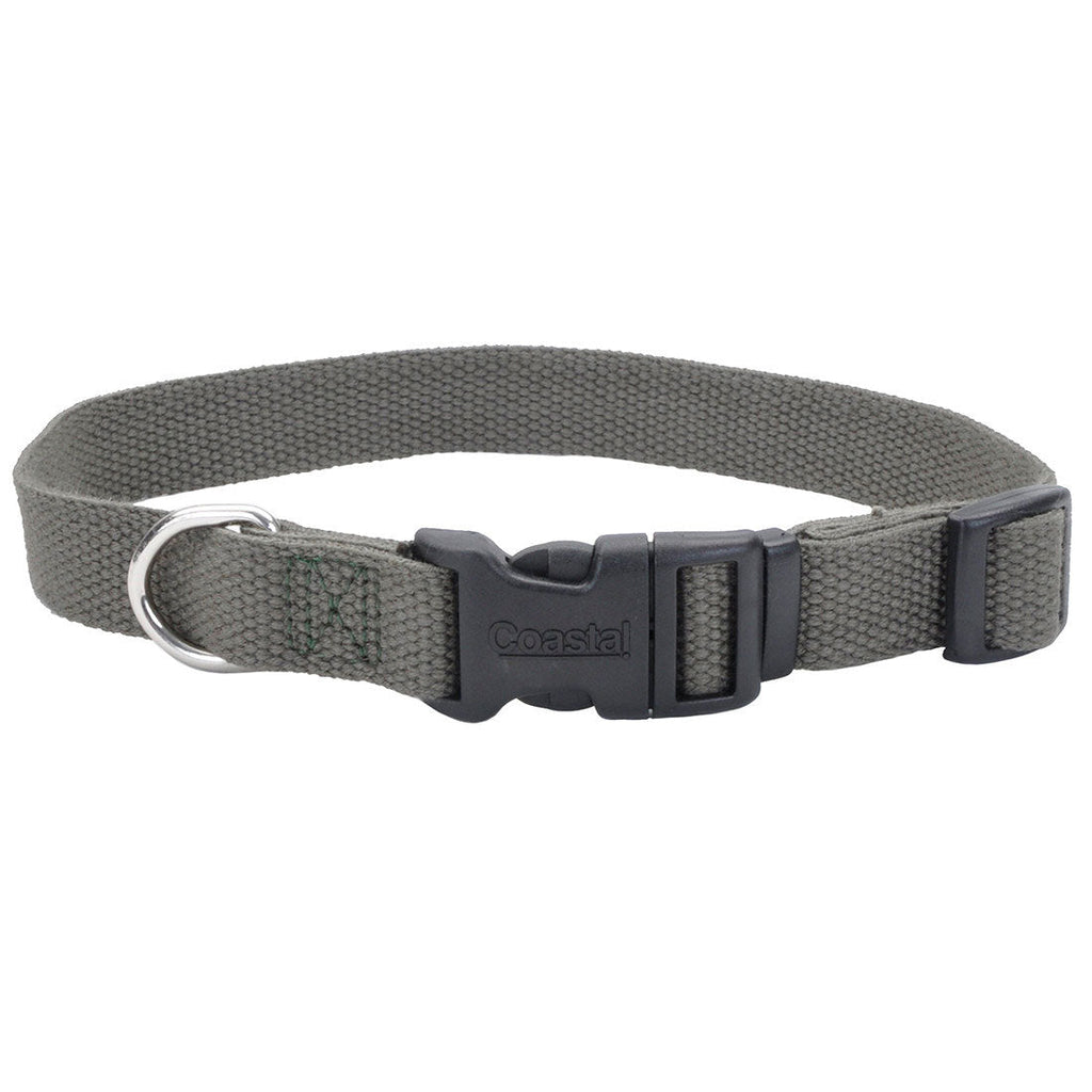 Coastal New Earth Soy Adjustable Small Dog Collar, Assorted Colors